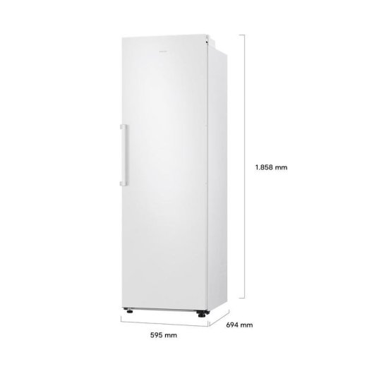 Frigorífico Una Puerta Samsung RR70H39FEVEF No Frost 186cm 387L E Blanco WiFi IA