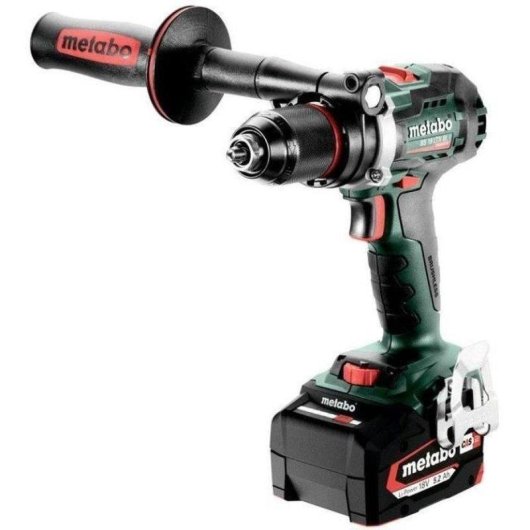 Taladro percutor inalámbrico Metabo BS 18 LTX BL I 18V con 2 baterías 5.2 Ah