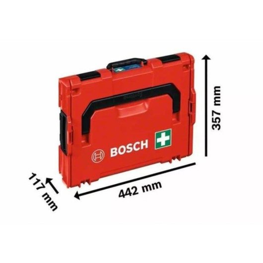 Botiquín Primeros Auxilios Bosch Professional L-BOXX 102 Industrial DIN 13157