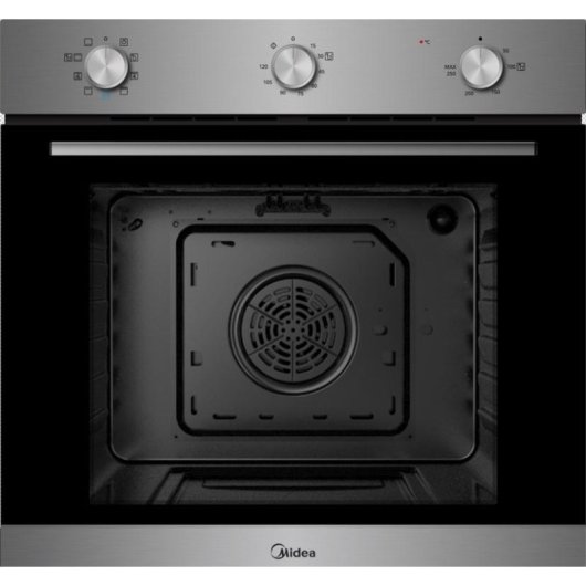Forno Multifunções Midea MBOG2-M5M80(SS) Limpeza Manual 70L 60cm A Touch Preto