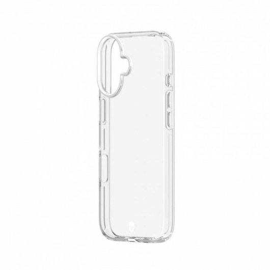 Capa rígida transparente Force Case Feel em plástico anti-impactos para iPhone 17