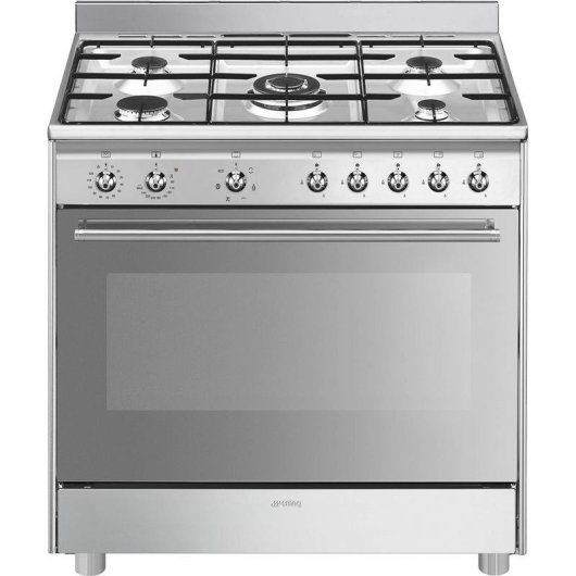 Cucina Smeg SX91GM Acciaio Inox 5 Fiamme Gas