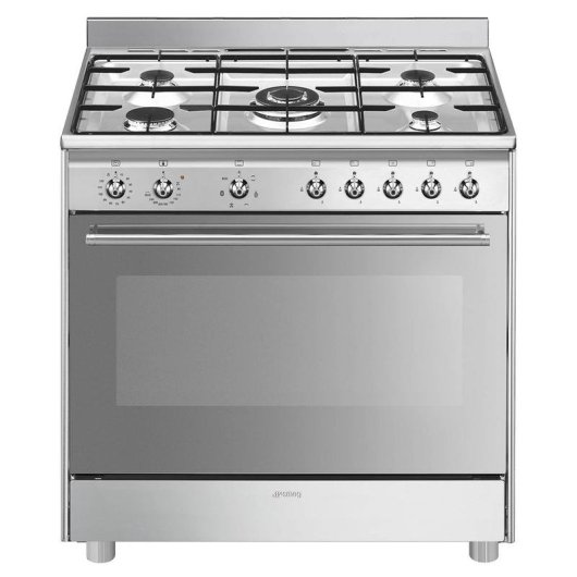 Cucina Smeg SX91GM Acciaio Inox 5 Fiamme Gas