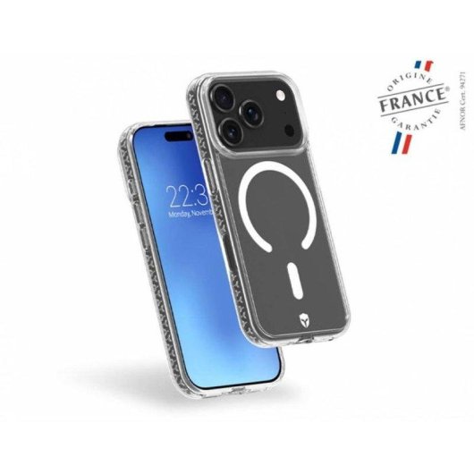 Capa Force Case FC Air MagSafe Transparente Silicone Líquida Antichoque para iPhone 17 Pro