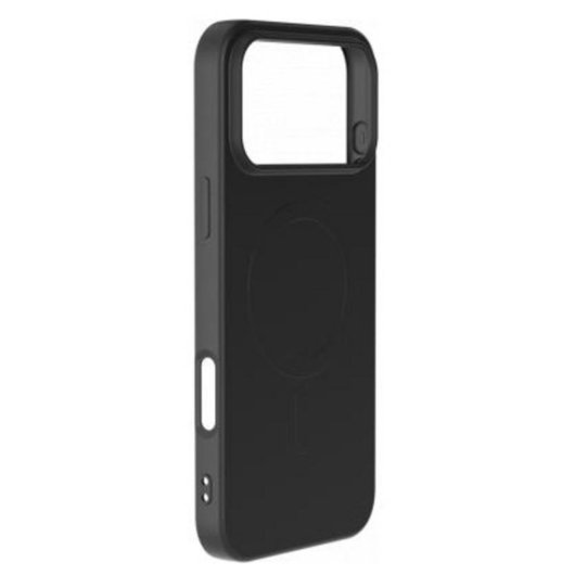 Funda para móvil BigBen COVSILIMAGIP17PB silicona negra soft-touch MagSafe para iPhone 17 Pro
