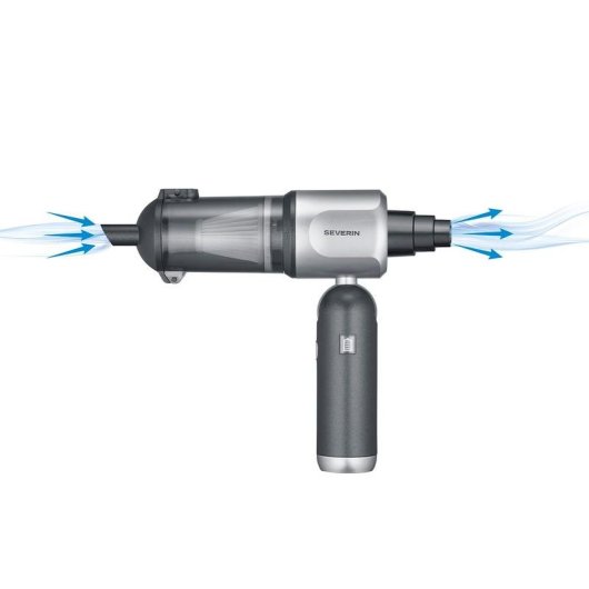 Handstaubsauger Severin HV 7135 120W 30 Min 17000 Pa Grau mit Zubehör