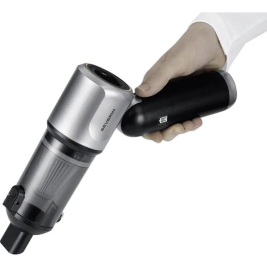 Handstaubsauger Severin HV 7135 120W 30 Min 17000 Pa Grau mit Zubehör