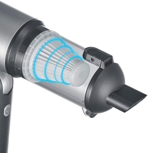 Handstaubsauger Severin HV 7135 120W 30 Min 17000 Pa Grau mit Zubehör