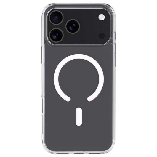 Custodia BigBen COVMAGIP17PM Ibrida TPU+PC Trasparente Antishock per iPhone 17 Pro Max