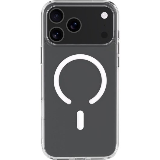 Custodia BigBen COVMAGIP17PM Ibrida TPU+PC Trasparente Antishock per iPhone 17 Pro Max