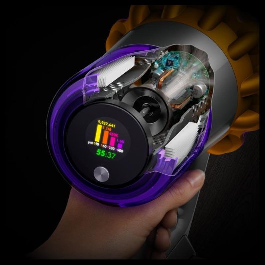 Aspirateur sans Fil Dyson V15 Detect Absolute 240W 60 min Anti-emmêlement Acier inoxydable