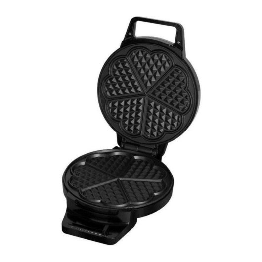 Gaufrier Sencor SWF1010BK 1000W 5 Gofres Cœur Antiadhésif