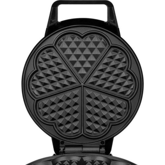 Gaufrier Sencor SWF1010BK 1000W 5 Gofres Cœur Antiadhésif