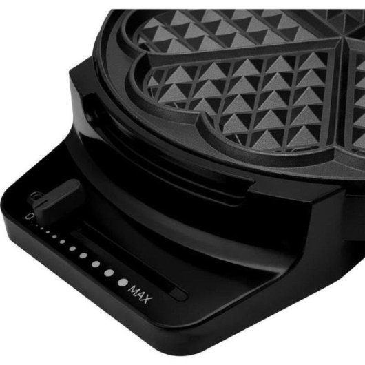 Gaufrier Sencor SWF1010BK 1000W 5 Gofres Cœur Antiadhésif