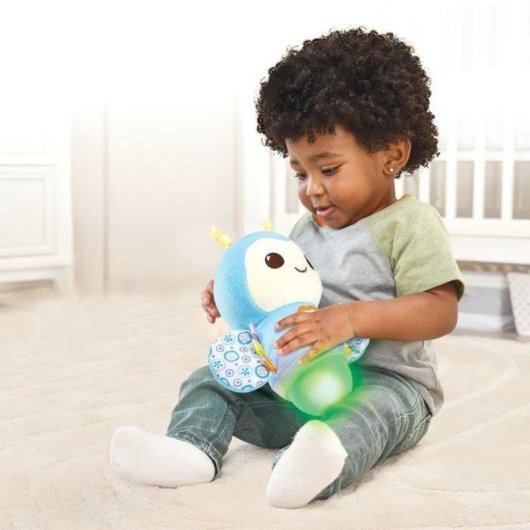 VTech Lili Glühwürmchen Nachtlampe Kuscheltier 8 Farben Timer 15/30/45 Min