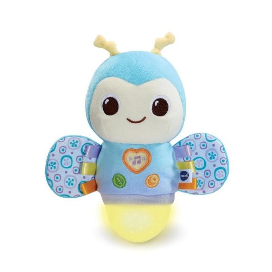 VTech Lili Glühwürmchen Nachtlampe Kuscheltier 8 Farben Timer 15/30/45 Min