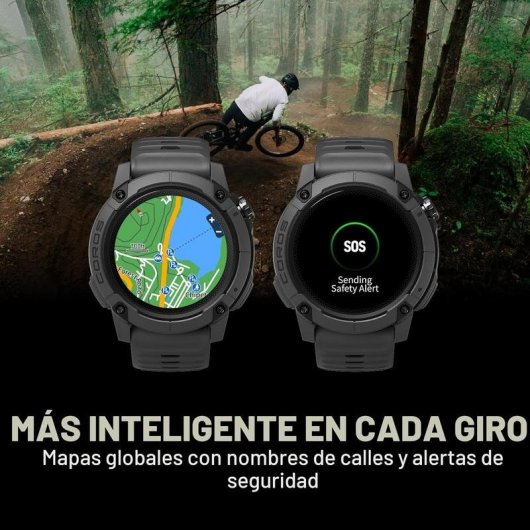 COROS Nomad Bluetooth GPS 1,3'' Noir Taille Unique Résistant à l'eau