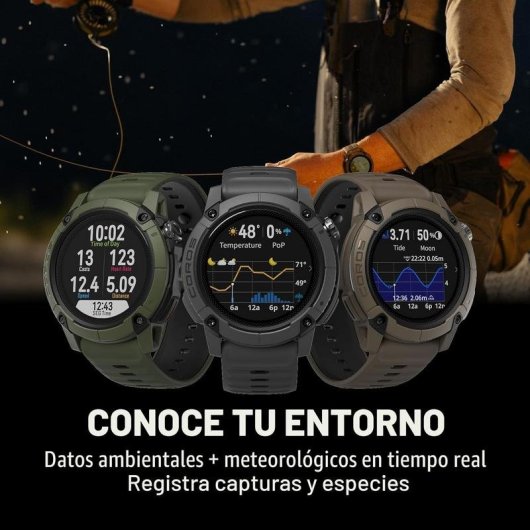 COROS NOMAD Bluetooth GPS 1,3" Marrón Correa Silicona Resistente al agua IPX