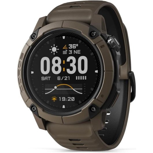 COROS Nomad Bluetooth GPS 1,3" Verde Correa Resina IPX Resistente al agua