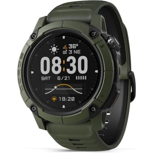 COROS Nomad Bluetooth GPS 1,3" Verde Correa Resina IPX Resistente al agua