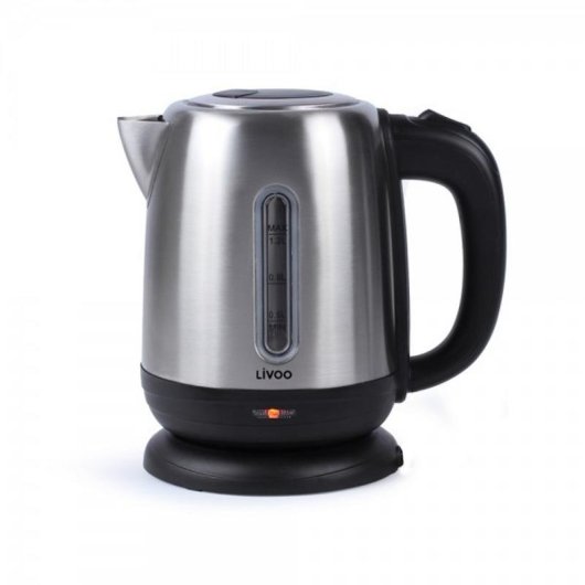 Bouilloire Électrique Livoo DOD182 1,2 L Acier Inoxydable Filtre Anticalcaire Base 360°