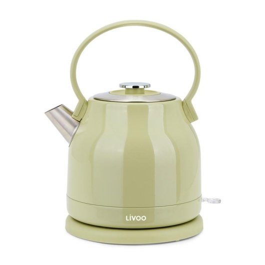 Bouilloire Électrique Livoo DOD202M 1,5L Inox Base 360° Olive