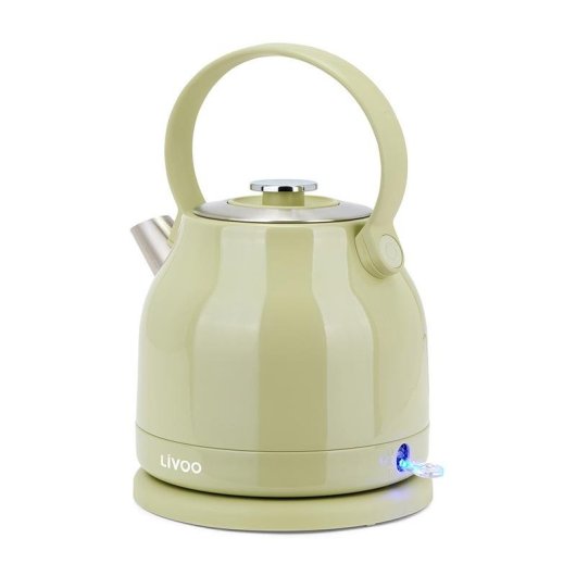 Bouilloire Électrique Livoo DOD202M 1,5L Inox Base 360° Olive