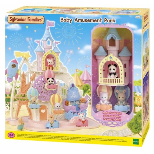 Sylvanian Families Parque de Diversões de Fadas 5537 Multitemático e Atrações