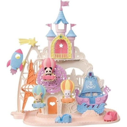 Sylvanian Families Parque de Diversões de Fadas 5537 Multitemático e Atrações