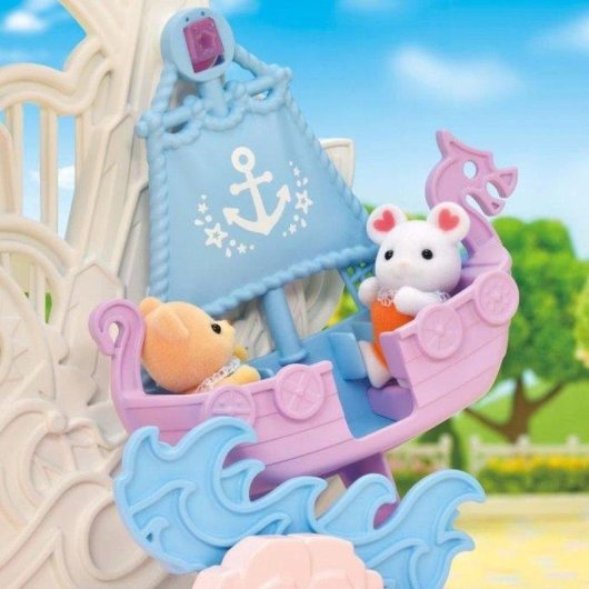 Sylvanian Families Parque de Diversões de Fadas 5537 Multitemático e Atrações