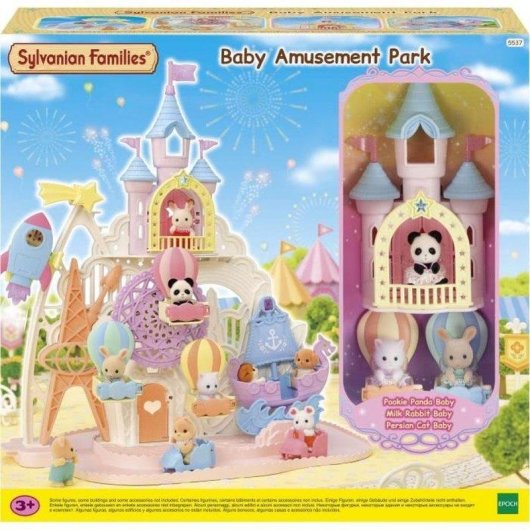 Sylvanian Families Parque de Diversões de Fadas 5537 Multitemático e Atrações