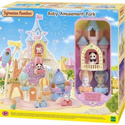 Sylvanian Families Parque de Diversões de Fadas 5537 Multitemático e Atrações