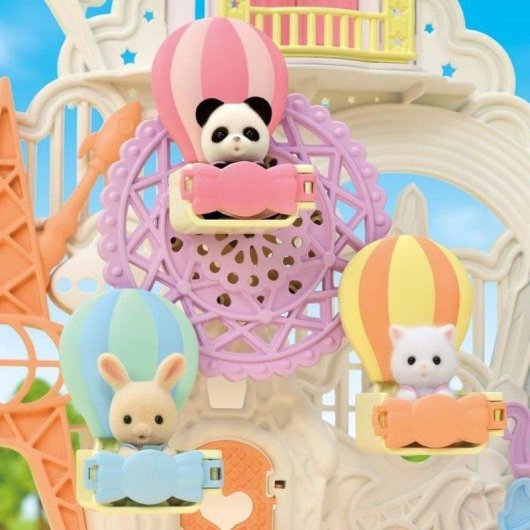 Sylvanian Families Parque de Diversões de Fadas 5537 Multitemático e Atrações