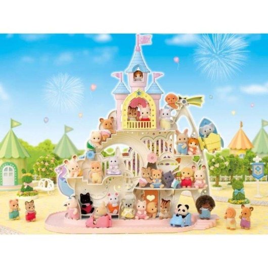 Sylvanian Families Parque de Diversões de Fadas 5537 Multitemático e Atrações