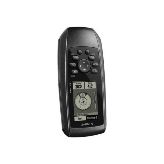 GPS Garmin GPS 73 Marítimo Portátil, Ecrã Monocromático 2,6", 1000 Waypoints, NMEA 0183, USB
