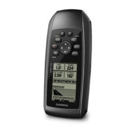 GPS Garmin GPS 73 Marítimo Portátil, Ecrã Monocromático 2,6", 1000 Waypoints, NMEA 0183, USB