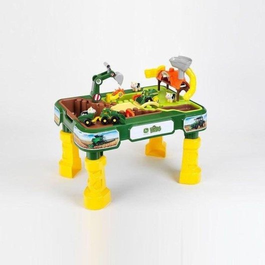 Tavolo per sabbia e acqua Klein John Deere Multi-Play 64x46x60 cm