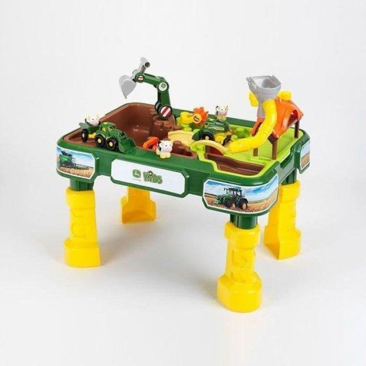 Tavolo per sabbia e acqua Klein John Deere Multi-Play 64x46x60 cm