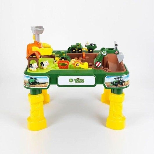 Tavolo per sabbia e acqua Klein John Deere Multi-Play 64x46x60 cm