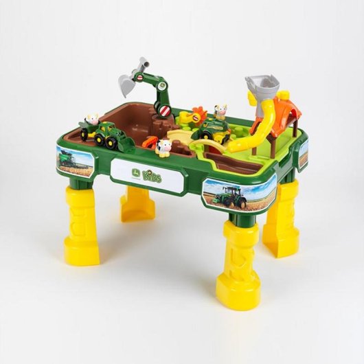 Tavolo per sabbia e acqua Klein John Deere Multi-Play 64x46x60 cm
