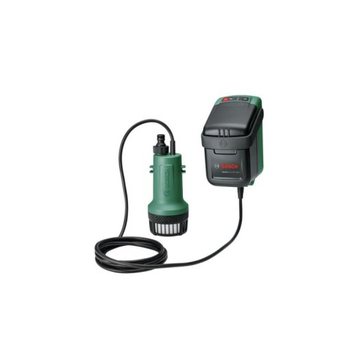 Bomba de agua inalámbrica Bosch GardenPump 18V-2000 Kit con batería y manguera