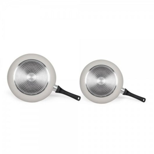 Set 2 Padelle Antiaderenti Livoo MEN124GR Ø24/28cm Alluminio Induzione