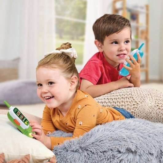 Walkie-talkies interactivos VTech Des P'tits Héros para niños 3-6 años