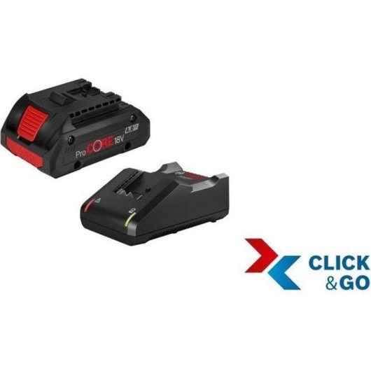 Bater铆a Bosch Professional ProCORE 18V 4.0Ah + Cargador R谩pido GAL 18V-40