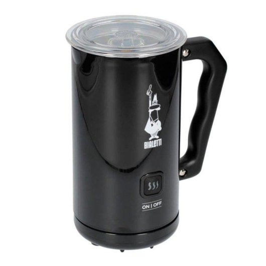 Schiumalatte Bialetti MKF02 300 ml 500 W Nero con Brocca in Acciaio Inox