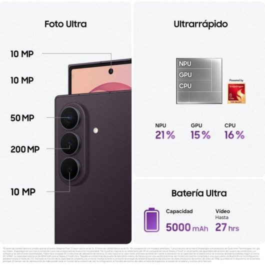 Samsung Galaxy Z Fold8 Ultra 5G 16GB 1TB 8.0" Grafito