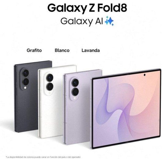 Samsung Galaxy Z Fold8 5G 16GB 1TB 7.6" Blanco