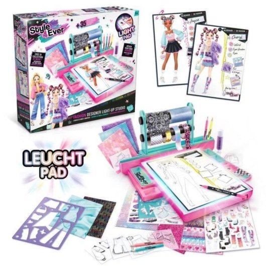 Kit Studio di Moda Luminoso Canal Toys Style 4 Ever per Bambini 6+