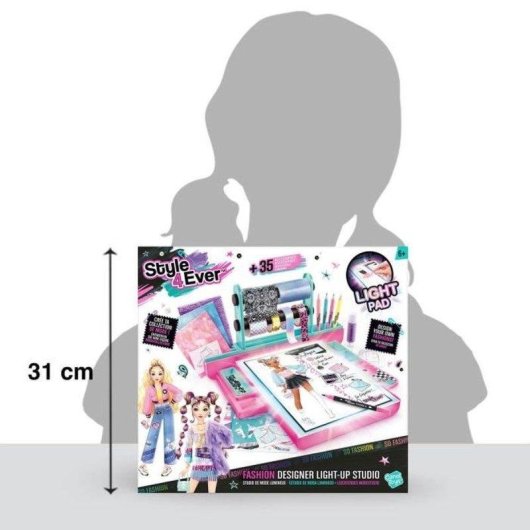 Kit Studio di Moda Luminoso Canal Toys Style 4 Ever per Bambini 6+
