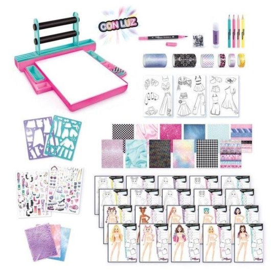 Kit Studio di Moda Luminoso Canal Toys Style 4 Ever per Bambini 6+